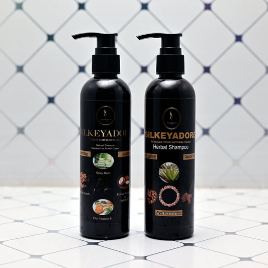 SilkeyAdore Natural/HERBAL SHAMPOO 200ml/175ml